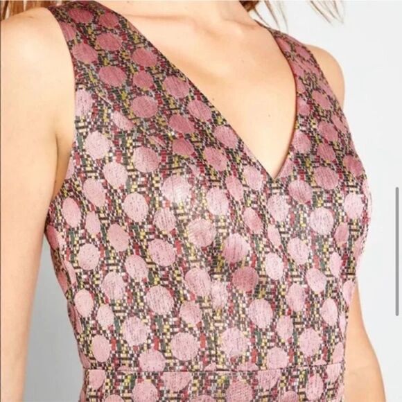 ModCloth That’s My Gala Fit and Flare Dress Size 24 - Picture 6 of 14